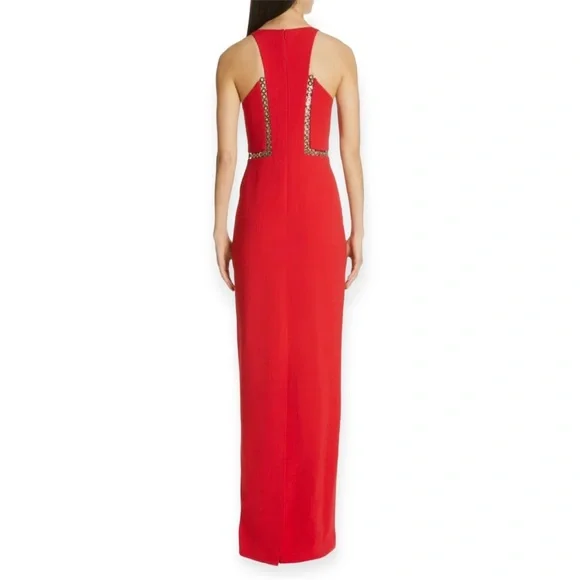 Alexander Wang Racerback Column Dress w/ Grommet Trim, NWT